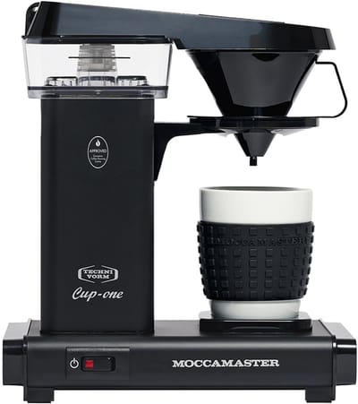 Moccamaster Cup-One - Filterkoffiezetapparaat - Matt Black - 5 jaar garantie