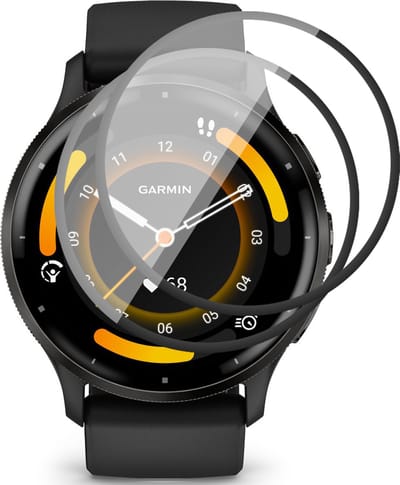 Screenprotector geschikt voor Garmin Venu 3 - 2x FlexGuard Screen Protector