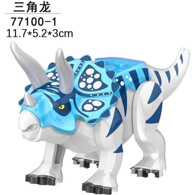 Blocs de Construction Dinosaures Jurassiques Indominus Rex DIY Tyrannosaure Figurine d'Action Modèles de Jouets à Assembler Jouets pour Enfants Beaux Cadeaux