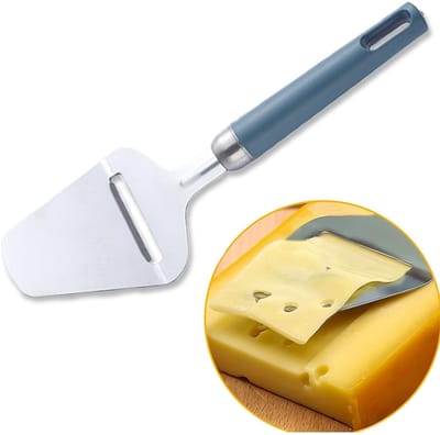 Dailygoods- Kaasspatel Roestvrij Staal - Kaassnijgereedschap - Kaassnijder - Keukenaccessoire - Duurzaam - Stevig Mes