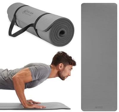 Dikke Yogamat voor Yoga en Fitness - Extra Demping met Draagriem