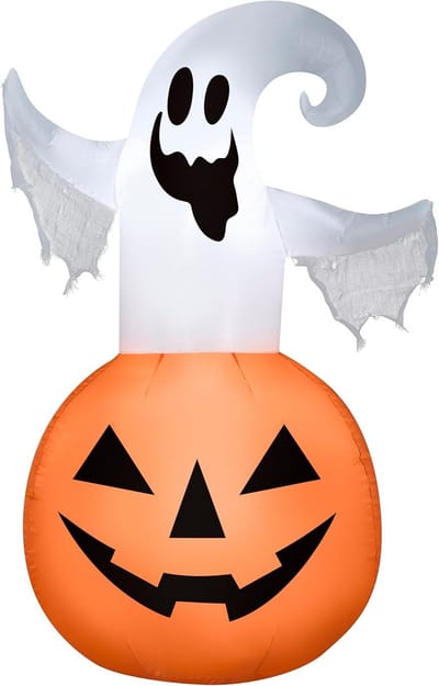 Opblaasbare Geest Decoratie voor Halloween Tuin of Huis - 1.40 Meter Hoog