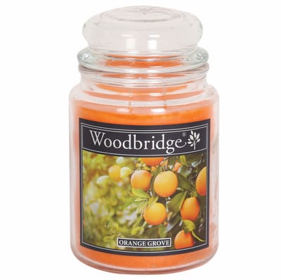 Woodbridge Geurkaars - sinaasappelboomgaard-geur - met citrusnoten