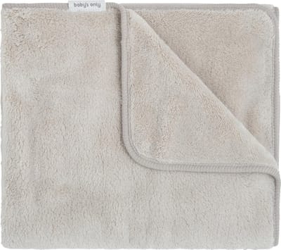Cozy Newborn Deken van Teddystof - Zachte Baby Deken 65x75 cm - Urban Taupe