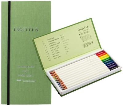 Tombow Irojiten - Kleurpotloden set - Vol 2 - Vivid tone 1 - 10 stuks
