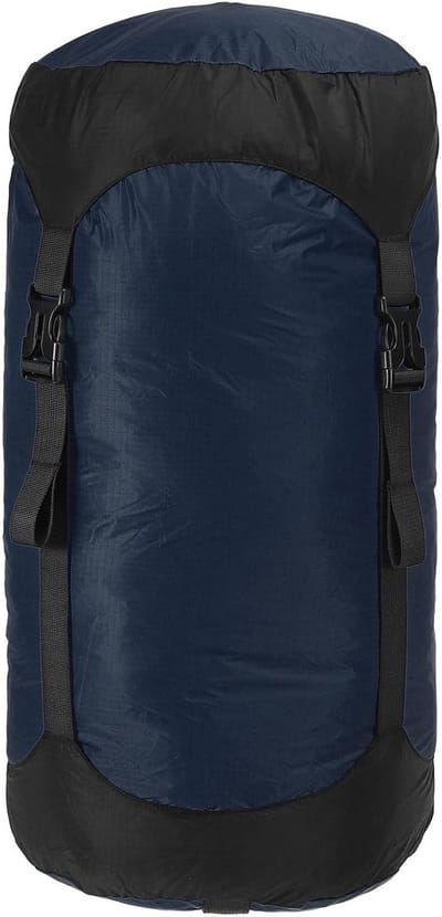 Compressie Zak - Opbergzak Slaapzak - Outdoor Reizen - Waterdicht Lichtgewicht - 18 Inch - Donkerblauw