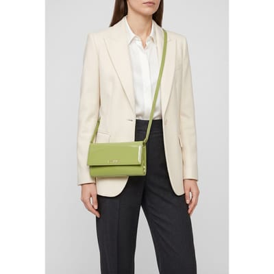 Coccinelle Metallic Patent Guacamole Größe: OS | Taschen Outlet | Damen