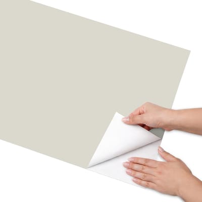 Coloray Meubel Wrap Folie - Romig Meubelfolie - 50x100 cm - Decoratiefolie Zelfklevend Crèmekleurige steen - Meubelfolie Zelfklevend - Minimalist Meubelfolie - Wrapfolie Keuken - Wanddecoratie - Achtergronden en patronen