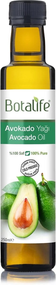 Botalife - Avocado Olie - Koudgeperste Olie - 100% Puur & Bio - Avocado Oil