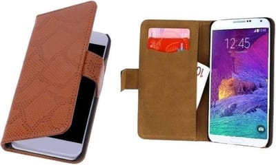 Alternate Snake Bruin Samsung Galaxy Note 4 Bookstyle case hoesje