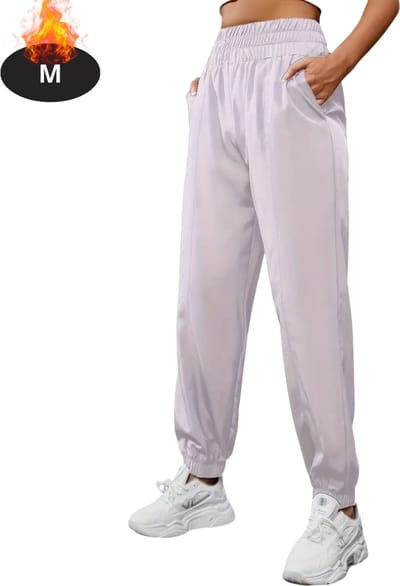 Livano Trainingsbroek Dames - Sportbroek - Trainingsbroek Lang - Trainingspak - Sportkleding - Lichtpaars - M