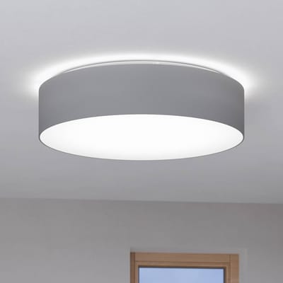 EGLO connect.z Romao-Z Smart Plafondlamp - Ø 57 cm - Wit/Grijs - Instelbaar RGB & wit licht - Dimbaar - Zigbee