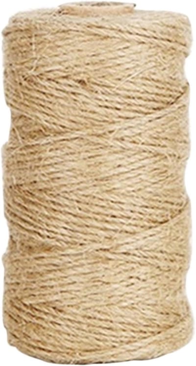 Natuurlijk Touw - Jute Koord - Ambachtelijk Gebruik - Vochtbestendig - 100 Meter - Bruin