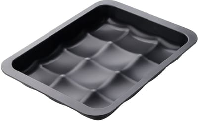 Bakvorm voor 12 mini broodjes of brioche 36 x 27 cm Zenker Black Metallic