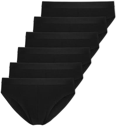 SNOCKS Slips Heren â€“ Comfortabel & Ademend Ondergoed â€“ Zachte Pasvorm â€“ Naadloos & Duurzaam â€“ 6 Stuks
