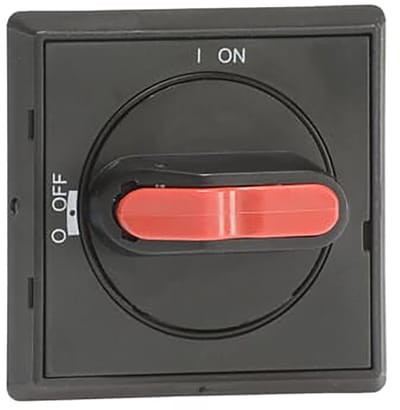 ABB IP65 Zwarte Selectorknop Met Vergrendelingsfunctie - 1SCA105232R1001