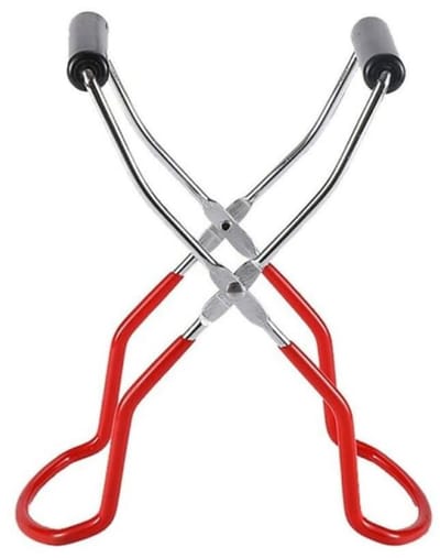 EXCITAT Blikopener - Hefklemmen - Metaal - Rood - Zwart - 22,5 cm - Modern - Stevig - Duurzaam