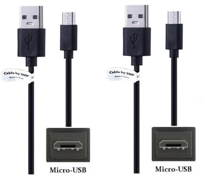 2 stuks OneOne 3,0m Micro USB kabel. Stevige laadkabel. Oplaadkabel snoer past op past op Bose QC20, AE2w Bluetooth, Around-Ear Bluetooth, Around-Ear Wireless 2, On-Ear Wireless, Noise-Masking Sleepbuds