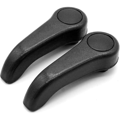 Vervangende stoelgrepen voor Renault Clio MK2 Hatch Back Adjust Lever Handle Pull Set (zwart) zwart