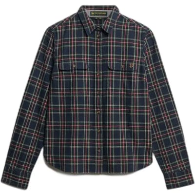 Superdry - Lumberjack Geruite Flanellen Overhemd - Dames - Shirts