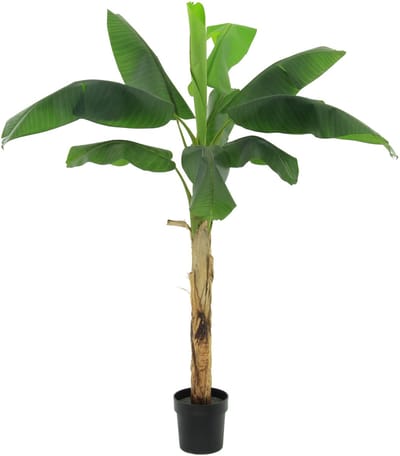 Florafy Kunstplant Bananenplant 180cm - Kunstplanten voor binnen - Onderhoudsvrij