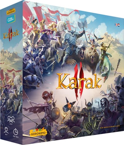 Karak II - Geronimo Games - Bordspel - vanaf 10 jaar oud - van 2 tot 5 spelers