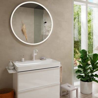 hansgrohe Tecturis S - Wastafelkraan - Ééngreeps bediening - CoolStart energiebesparend - Met afvoerplug - 210mm maat - Draaibare uitloop - Chroom
