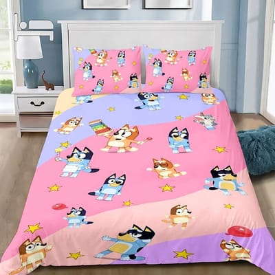 Nieuw design B-Blueys Dekbedovertrek Kussensloop 2/3 delig Bandit Chilli Beddengoed Set Volwassen Jongen Meisje Slaapkamer Kinderen Enkel Dubbel EU Single(135*200cm)3pcs
