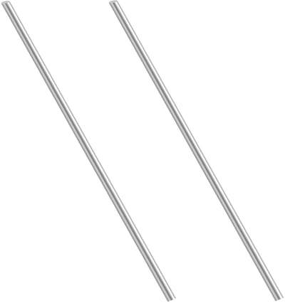 Stainless Steel Ronde Staven 10mm x 300mm, Ideaal voor DIY Projecten en Ambachten, Duurzaam Metaal voor Creatieve Toepassingen
