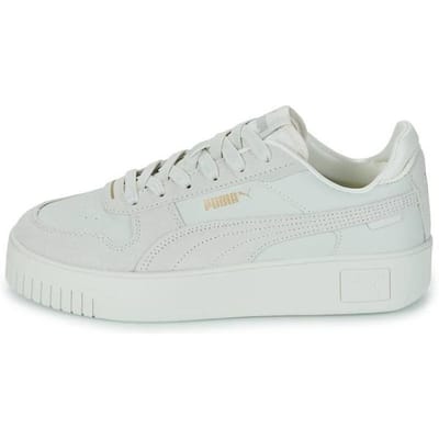 PUMA Carina Street SD Dames Sneakers - Vapor Gray-Vapor Gray-PUMA Gold