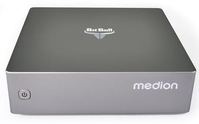 BitBull Quadcore Mini PC Compleet 8GB RAM 250GB SSD M.2 - N100@3.4GHz Turbo - WiFi 6|Bluetooth 5.2 - HDMI|DisplayPort|USB-C - Win 11 Pro - Powered by Medion