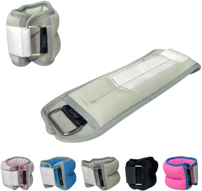 Padisport Enkelgewichten 2 Kg - Ankle Weights - Enkelgewichten - Polsgewicht - Grijs