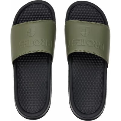 Protest PRTBerden – Badslippers Heren – Brede band – Comfortabele pasvorm – Zwart
