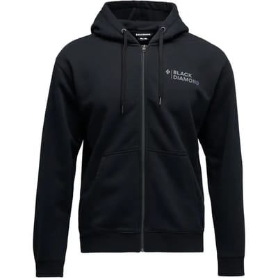 Black Diamond Mini Stacked Sweatshirt Met Rits Zwart S Man