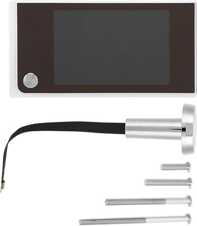 Elektronische Deurspion met 3.5 Inch LCD Scherm, 120 Graden Hoek, 2 Megapixels, Laag Energieverbruik voor Thuis en Kantoor
