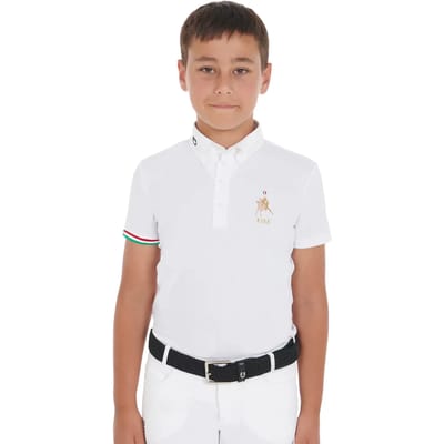 Poloshirt voor kinderen Equestro X Fise