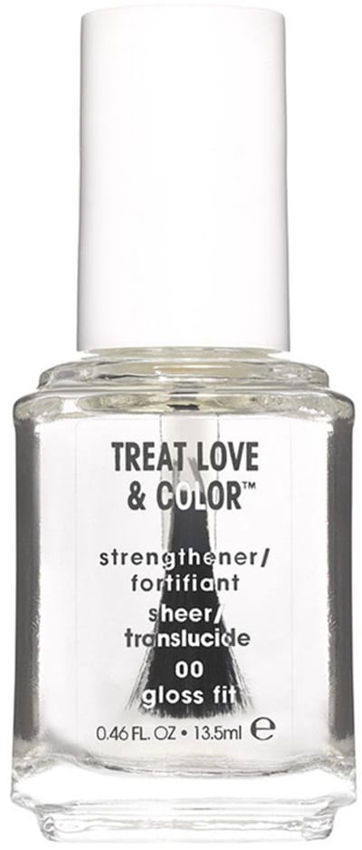 essie - TREAT LOVE & COLOR™ - 0 gloss fit - transparant - nagelverharder met calcium & camellia-extract - 13,5 ml