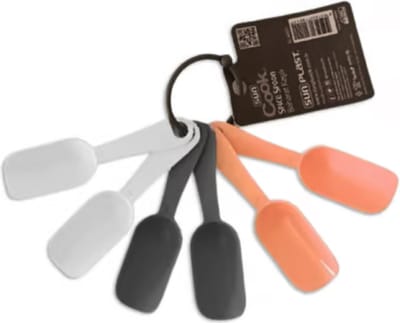Suncook – Kruidenlepels – Set van 6 - 3-kleuren