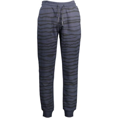 Cavalli Class Blu Katoenen Heren Trainingsbroek