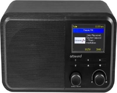 ArtSound: R8 DAB+ FM internet radio - zwart
