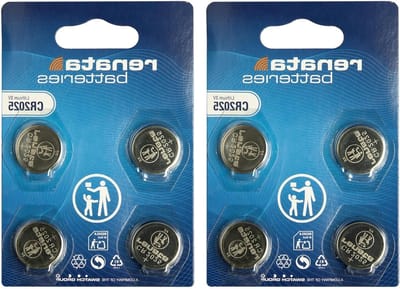 Knoopcel Batterijen - Lithium Cellen - Apparaten Voeden - Lekvrije Afsluiting - 8 Stuks - Zilver