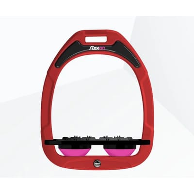 Platte Ultragreep Slenken Rood/Zwart/Roze Flex-On Green Composite