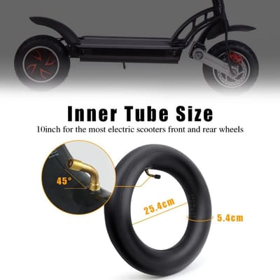 Solidchoice - 2 Stuks 10 Inch Binnenbanden voor Elektrische Scooters