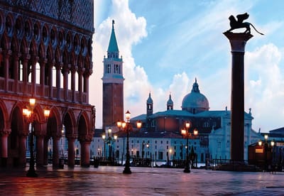 Fotobehang City Venice San Marco | XL - 208cm x 146cm | 130g/m2 Vlies