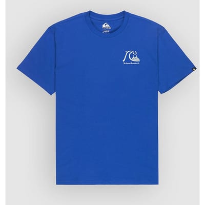 Quiksilver Evo Original Bs T-shirt Met Korte Mouwen Blauw S Man