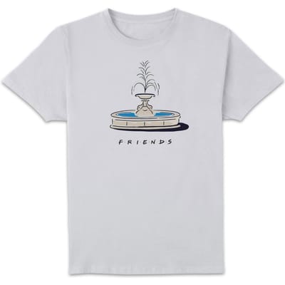 Friends Fountain t-shirt - Wit - S