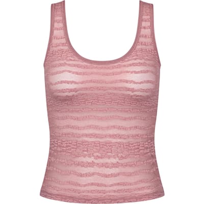Sloggi Women FREE Evolve Tank Top Lace (1-pack) - dames singlet - oudroze