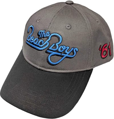 The Beach Boys - 65 Baseball pet - Zwart/Grijs