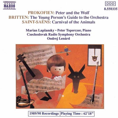 CRS Symphony Orchestra - Peter & Wolf | Carnival Of Animals (CD)