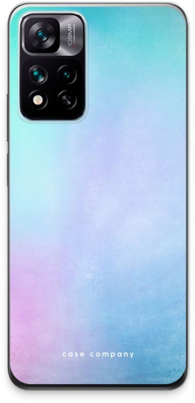 Case Company® - Hoesje geschikt voor Xiaomi 11i hoesje - Mist pastel - Soft Cover Telefoonhoesje - Bescherming aan alle Kanten en Schermrand
